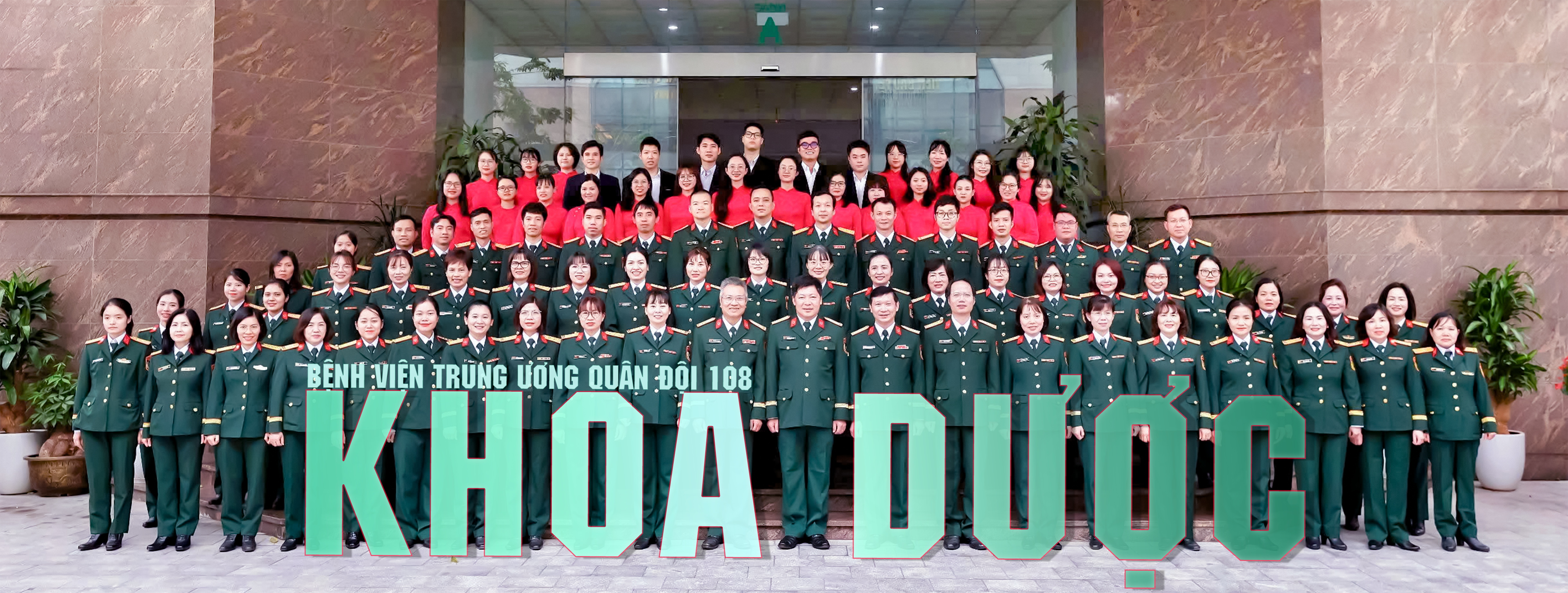 Đội ngũ Khoa Dược Bệnh viện 108