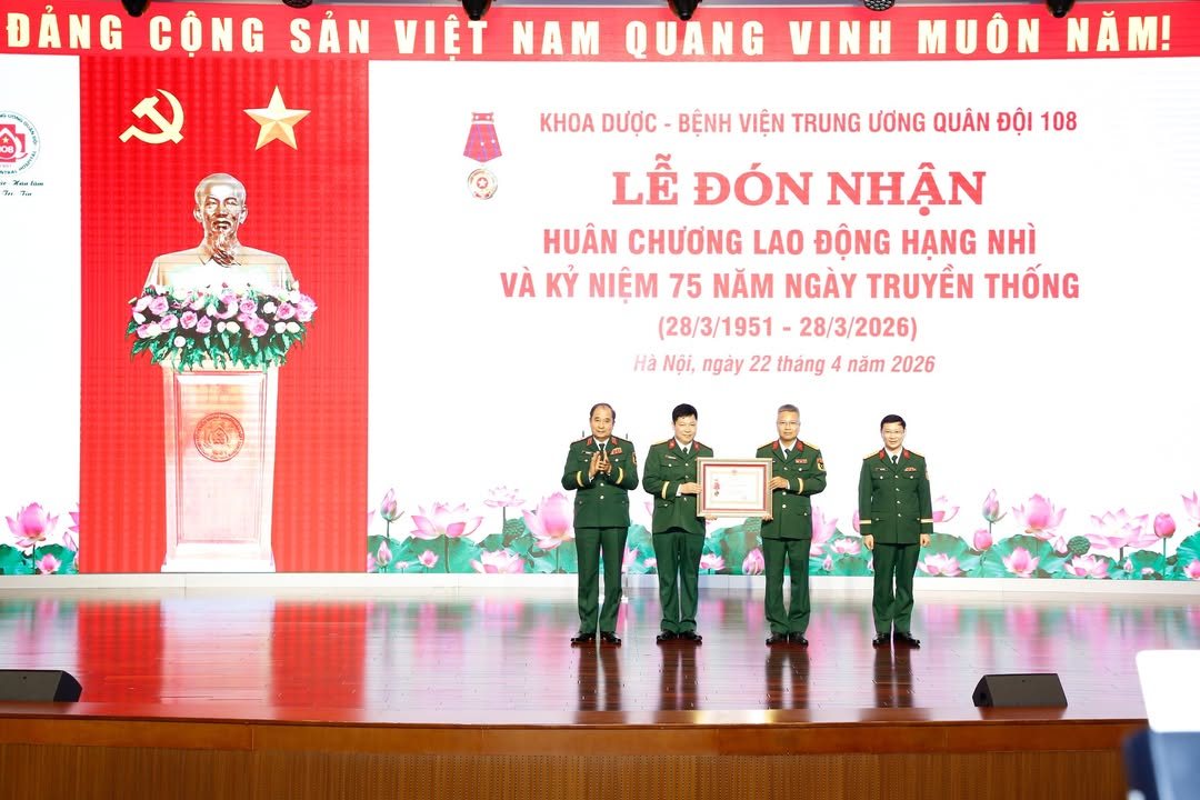 Lễ đón nhận Huân chương Lao động hạng Nhì và kỷ niệm 75 năm Ngày truyền thống Khoa Dược, ngày 22 tháng 4 năm 2026